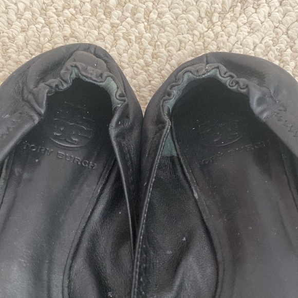 Tory Burch black Minnie Travel Ballet flat - Picture 5 of 9